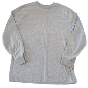 🍁2/$7🍁OLD NAVY Solid Grey Long Sleeve Shirt